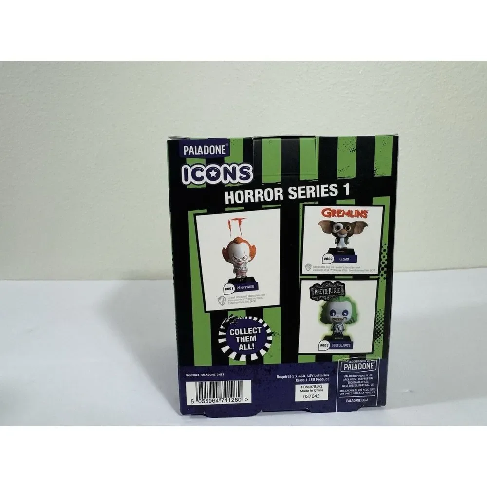 BEETLEJUICE VINYL FIGURE LIGHT 003 LIGHTS UP PALADONE HORROR SERIES 1 NEW IN BOX